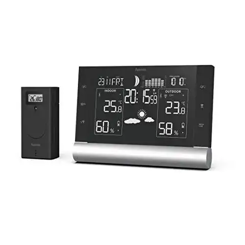 Die beste Hama-Wetterstation Hama, mit Außensensor „Black Line Plus“ 2026 Test Bestseller Hama-Wetterstation Hama, mit Außensensor „Black Line Plus“