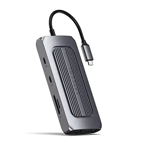 Satechi-USB-C-Hub SATECHI USB-C Multiport MX Adapter, Dual 4K