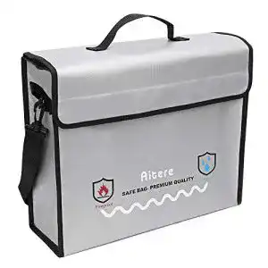 Feuerfeste Dokumententasche Aitere 39 x 13 x 31cm wasserdicht