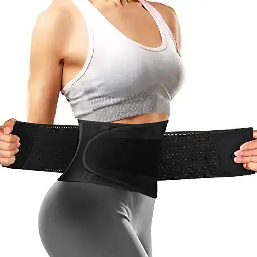 Bauchweggürtel WOSTOO ,Taille Trimmer Fitness Gürtel