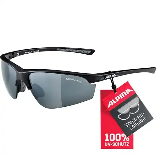 Fahrradbrille ALPINA Unisex – Erwachsene, TRI-EFFECT 2.0