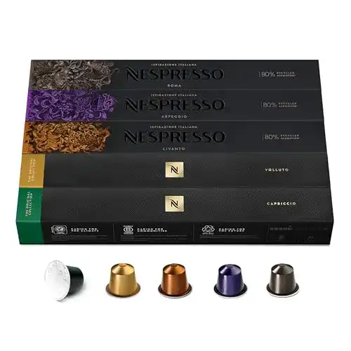 Kaffeekapseln Nespresso SORTIMENT – 50 ESPRESSO KAPSELN