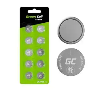 CR2025 Green Cell PRO Green Cell Lithium Knopfzellen 3V, 5er