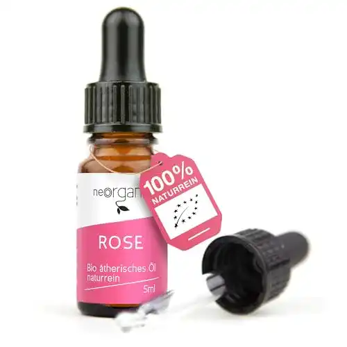 Rosenöl NeoOrganic Bio- (Rosa Damascena) – 5% – 5ml