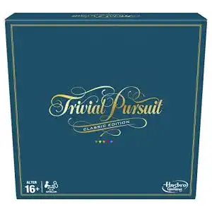 Trivial Pursuit Hasbro, Wissensspiel für Erwachsene, Familienspiel
