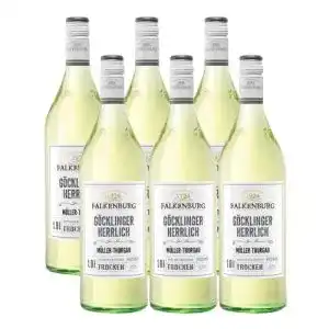 Weißwein (trocken) Falkenburg Müller Thurgau Göcklinger 6 x 1 l