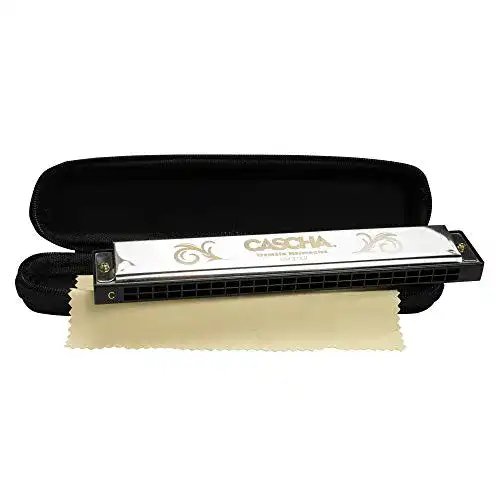 Cascha-Mundharmonika CASCHA Tremolo-Mundharmonika, 24 Löcher, C-Dur,