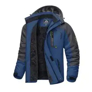 Skijacken KEFITEVD Snowboardjacke Herren Warm Gefüttert Ski