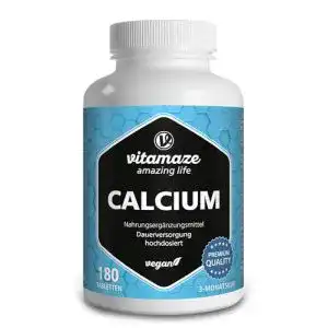 Calcium Vitamaze – amazing life Tabletten hochdosiert, 180 Tabl.