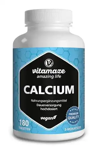 Calcium Vitamaze – amazing life Tabletten hochdosiert, 180 Tabl.