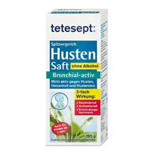 Spitzwegerich-Tinktur tetesept Spitzwegerich Husten Saft 195 g