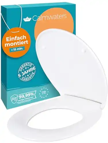 WC-Sitz mit Absenkautomatik Calmwaters ® antibakteriell