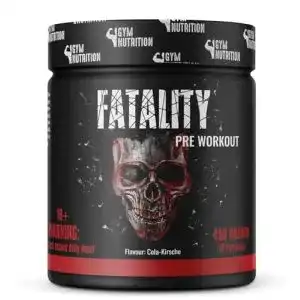 Trainingsbooster Gym Nutrition FATALITY, 450g Cola Kirsche