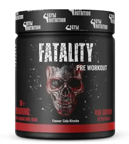Trainingsbooster Gym Nutrition FATALITY, 450g Cola Kirsche