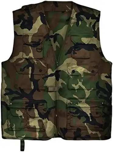 Anglerweste normani Outdoor Jagd- Angler Weste mit vielen praktischen Taschen