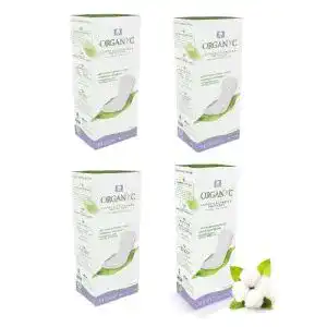 Slipeinlagen Organyc Organ(y) c, Flache, 100% Bio-Baumwolle