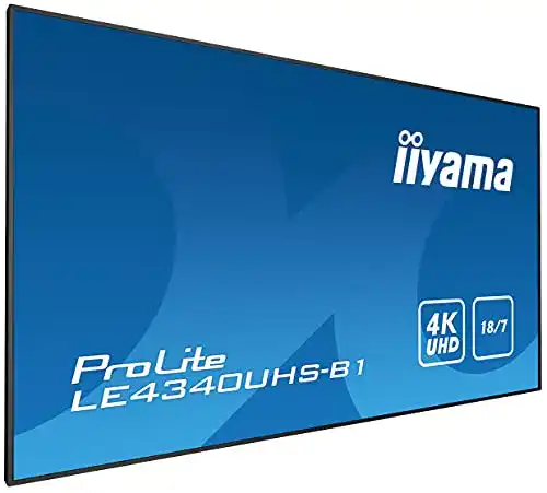 Die beste Iiyama-Monitor Iiyama ProLite LE4340UHS-B1, 42,5", Digital 2026 Test Bestseller Iiyama-Monitor Iiyama ProLite LE4340UHS-B1, 42,5″, Digital