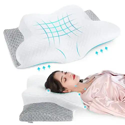 Anti-Schnarch-Kissen Misiki Memory Foam, Orthopädisch