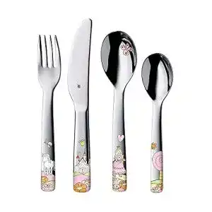 Kinderbesteck WMF Prinzessin Anneli Set 4-teilig, Edelstahl