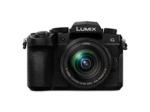Lumix-Kamera Panasonic DC-G91MEG-K Systemkamera mit 12-60 mm MFT