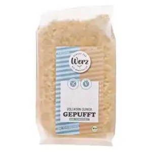 Quinoa Werz Vollkorn- gepufft ungesüßt, glutenfrei, 2 x 125 g