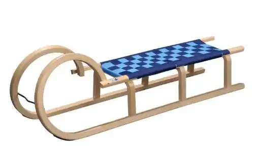 Schlitten Colint R.P.L. Hörnerrodel 110 cm mit Gurtsitz Buche