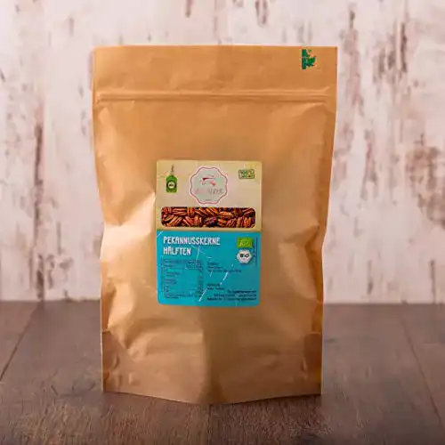 Pekannüsse süssundclever.de Bio Pekannusskerne | 500 g