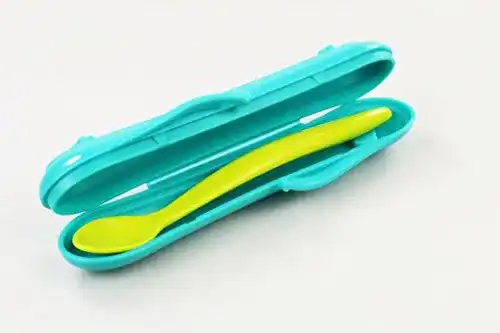 Babylöffel Tupperware Kinder Soft-Fütterlöffel, mit Box