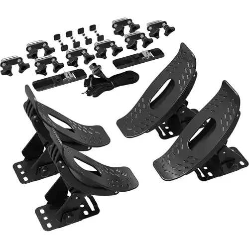Kajak-Dachträger Wiltec Dachträger für Boot und Kajak 4 STK