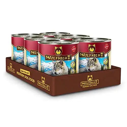 Wolfsblut-Nassfutter Wolfsblut Blue Mountain, 6 x 800 g