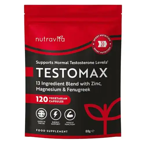 Testosteron-Booster Nutravita TESTOMAX, 120 Kapseln