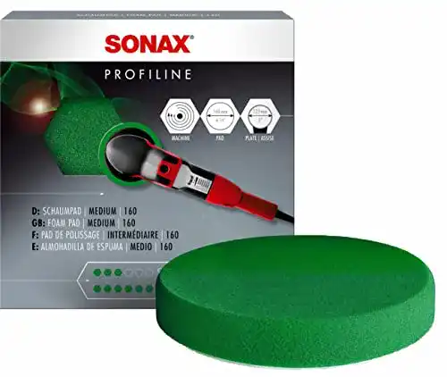 Die beste Polierschwamm SONAX SchaumPad medium 160 2026 Test Bestseller Polierschwamm SONAX SchaumPad medium 160