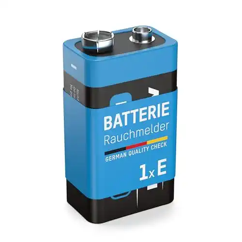 9V-Lithium-Batterie Ansmann Lithium longlife Rauchmelder 9V