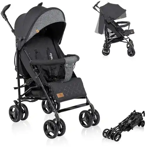Lionelo-Buggy Lionelo Irma Kinderwagen bis 15 kg, Liegefunktion