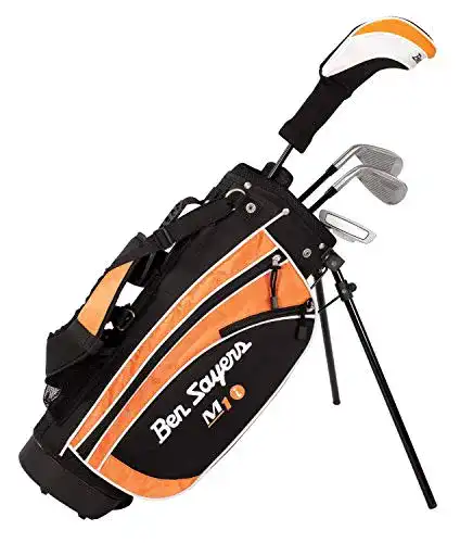 Golfschläger Ben Sayers Unisex Jugend G4974 Schlägersätze, Black/Orange