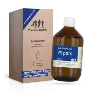 Kolloidales Silber Pestalozzi Apotheke 25ppm (500 ml)