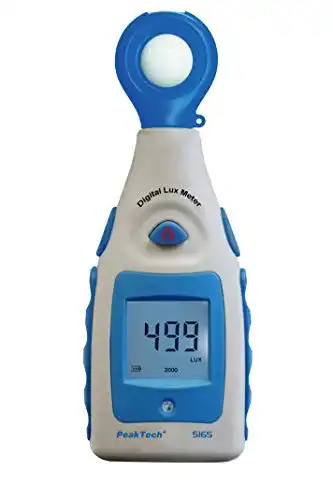 Luxmeter PeakTech Digital , Lichtmesser, Beleuchtungsmessgerät