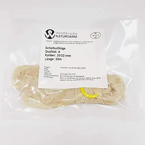 Schafsaitling Westfälische Naturdarm 20/22 1A, 20 M