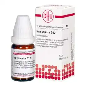 Globuli DHU Nux vomica D12 Streukügelchen, 10 g