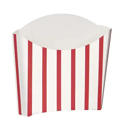 Pommestüten Unique Party Supplies Papier-Snackschachteln, 8er