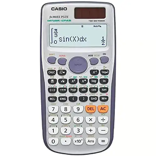 Casio-Taschenrechner Casio FX-991 ES PLUS mit Praxisanleitung