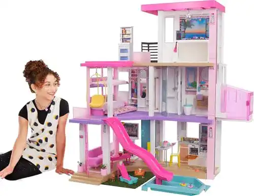 Barbie-Haus Barbie GRG93 Traumvilla, dreistöckiges Puppenhaus