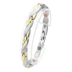 Magnetarmband Jovivi Damen Edelstahl Magnetische X-Form