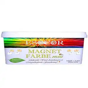 Magnetfarbe Esocor 1 Liter DELUXE + 1 Pin Magnet