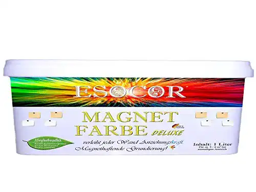 Magnetfarbe Esocor 1 Liter DELUXE + 1 Pin Magnet