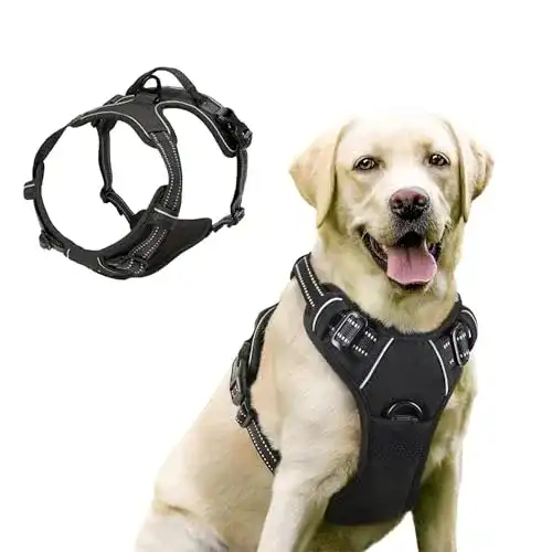 Hundegeschirr mit Brustring FullBerg Hundegeschirr Anti Zug