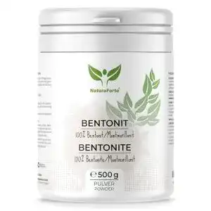 Bentonit NaturaForte Pulver 500g – Extra feines Montmorillonit