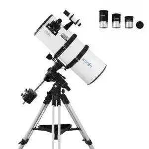 Spiegelteleskop Zoomion Genesis 200/800 EQ-4 Komplett-Set