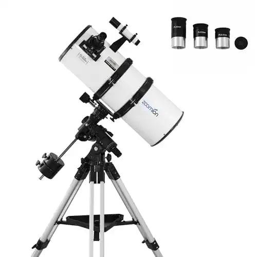 Spiegelteleskop Zoomion Genesis 200/800 EQ-4 Komplett-Set