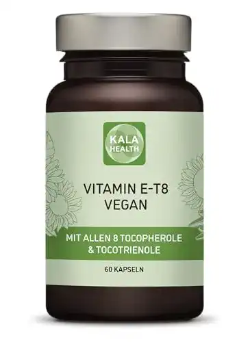 Vitamin E Kala Health -8, 60 Vegan Kapseln